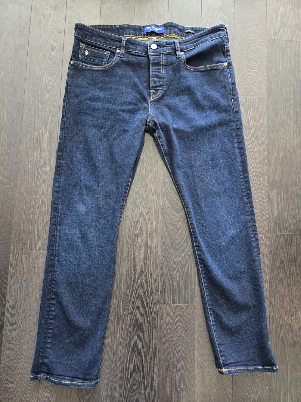 Scotch & Soda Ralston Regular Slim Fit Jeans Dark Wash Blue 34x30